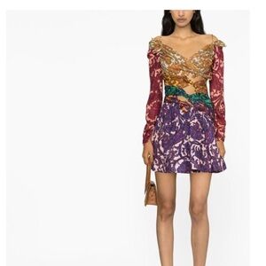 Zimmermann Tiggy bow mini dress Resort AU 2